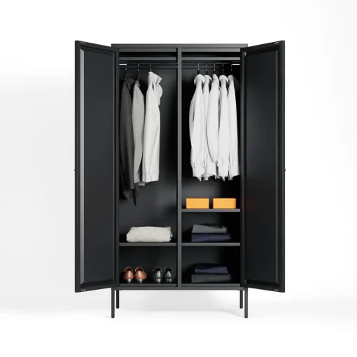 Department Keep Garderobeskab 180 cm Antracitgrå
