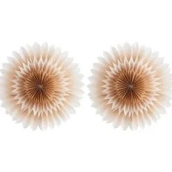 Department Lily Papirstjerne Golden Beige Sát af 2