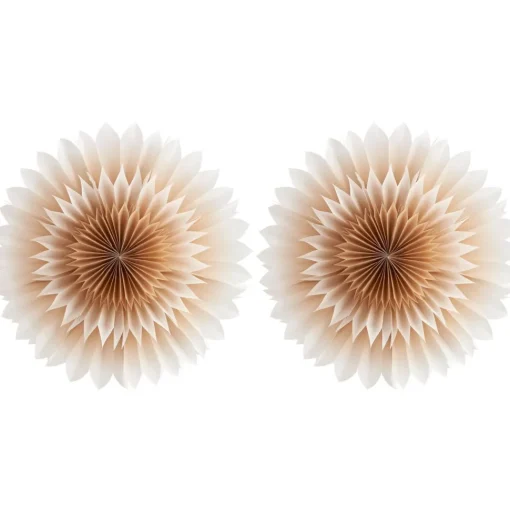 Department Lily Papirstjerne Golden Beige Sát af 2