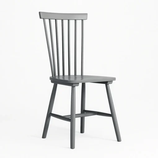 Department Wood H17 Windsor Spisebordsstol Mørkegrå