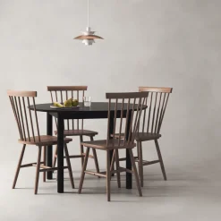 Department Wood SpisebordØ110 cm Sort