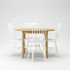 Department Wood Spisebordssát Eg/Hvid