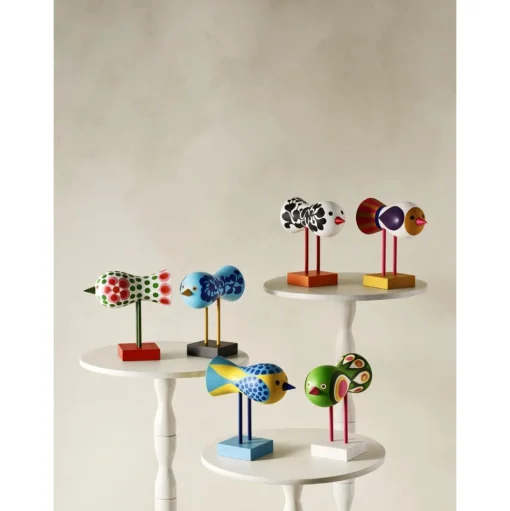 Design House Stockholm Birds 1967 Dekorativ Accessories Bird 2/Mulitfarvet