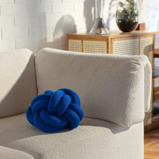 Design House Stockholm Knot Pude Cream
