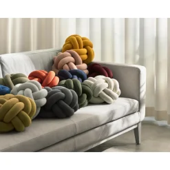Design House Stockholm Knot Pude Camel