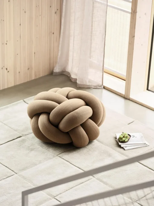 Design House Stockholm Knot Pude XL Forest Green