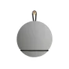 Design House Stockholm Lasso Spejl Rundt Klar/Sort