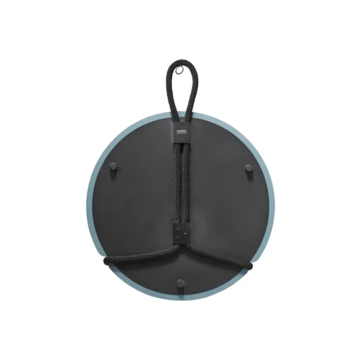 Design House Stockholm Lasso Spejl Rundt Klar/Sort