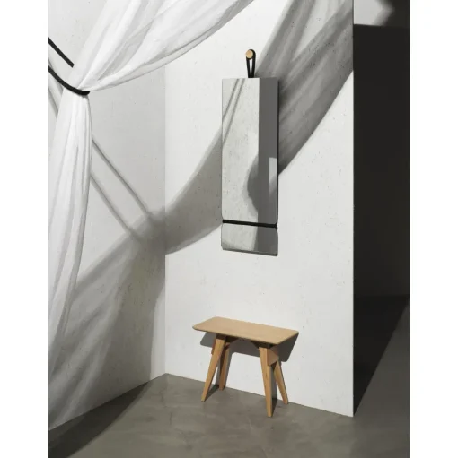Design House Stockholm Lasso Spejl Højt Klar/Sort