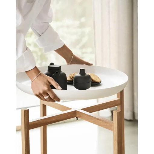 Design House Stockholm Tablo Set Sidebord Høj Hvid