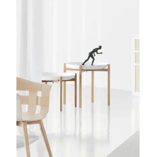Design House Stockholm Tablo Set Sidebord Høj Hvid