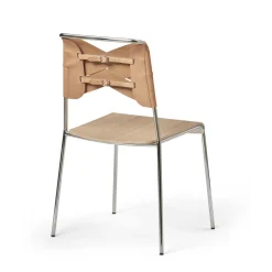 Design House Stockholm Torso Spisebordsstol Krom/Eg/Natrual