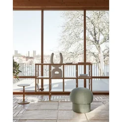 Design House Stockholm Uno Puf 50 cm Grøn