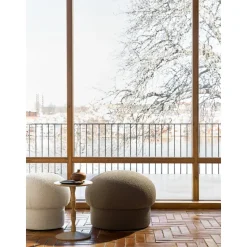Design House Stockholm Uno Puf 65 cm Brun