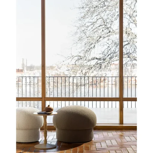 Design House Stockholm Uno Puf 65 cm Brun