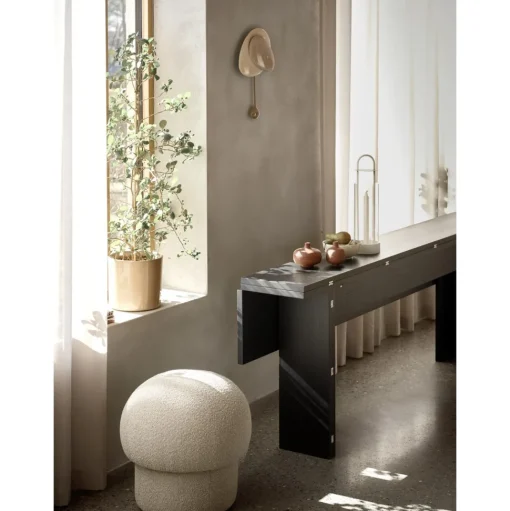 Design House Stockholm Uno Puf 50 cm Crème