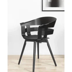 Design House Stockholm Wick Spisebordsstol Sort Eg
