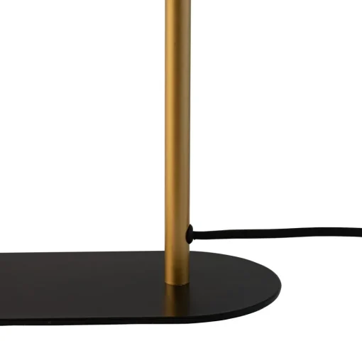 Dyberg Larsen Arch Bordlampe Mat Sort/Messing