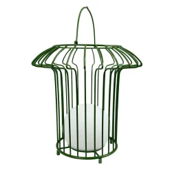 Dyberg Larsen Basket Udendørslampe Grøn