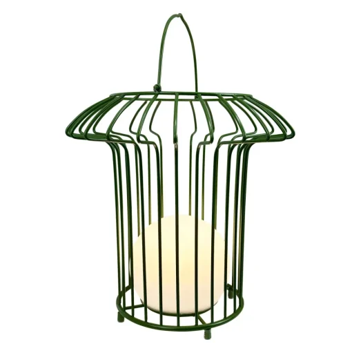 Dyberg Larsen Basket Udendørslampe Grøn