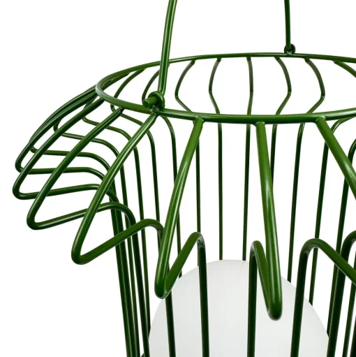 Dyberg Larsen Basket Udendørslampe Grøn