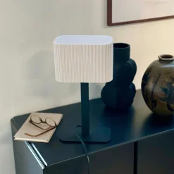 Dyberg Larsen Calix Bordlampe Natur/Sort