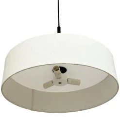 Dyberg Larsen Calix Pendel H34,5 Natur/Sort