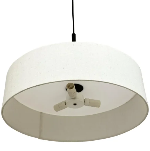 Dyberg Larsen Calix Pendel H34,5 Natur/Sort