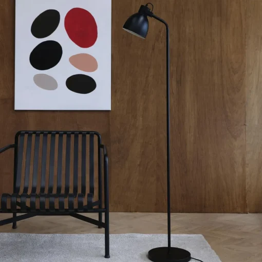 Dyberg Larsen Coast Gulvlampe Sort