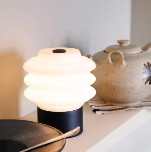 Dyberg Larsen Diva Bordlampe Sort