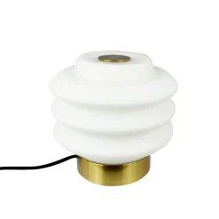 Dyberg Larsen Diva Bordlampe H15 Opal/Messing