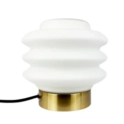 Dyberg Larsen Diva Bordlampe H15 Opal/Messing