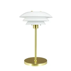 Dyberg Larsen DL20 Bordlampe Opal/Messing