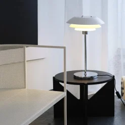 Dyberg Larsen DL31 Bordlampe Hvid