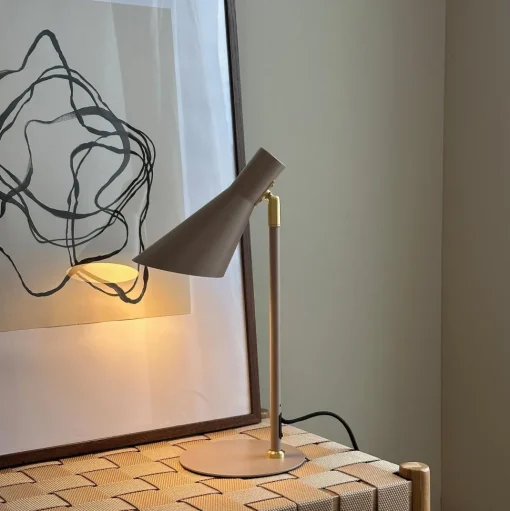 Dyberg Larsen DL12 Bordlampe Mini Krom