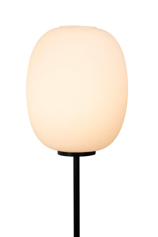 Dyberg Larsen DL39 Gulvlampe Opal/Sort