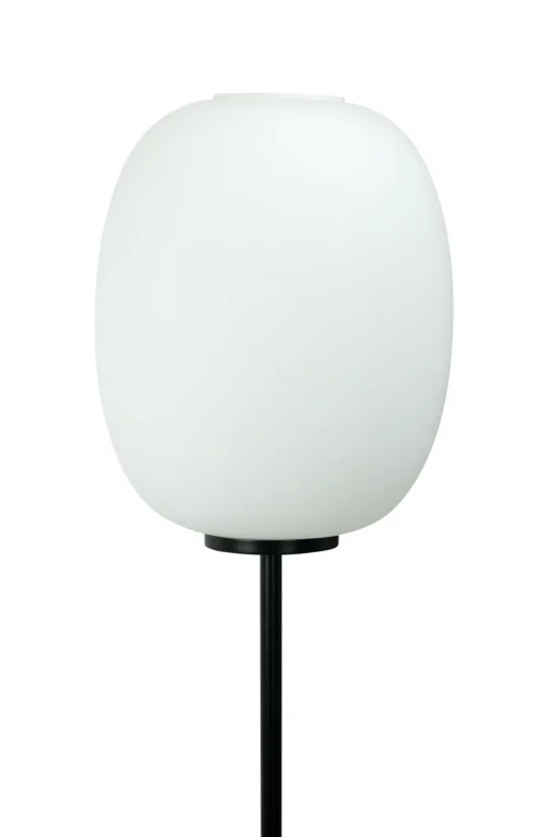 Dyberg Larsen DL39 Gulvlampe Opal/Sort