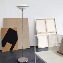 Dyberg Larsen DL31 Gulvlampe Hvid