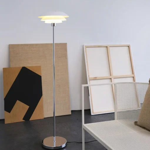 Dyberg Larsen DL31 Gulvlampe Hvid