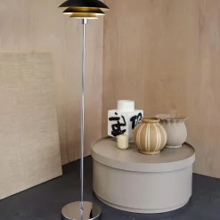 Dyberg Larsen DL31 Gulvlampe Sort