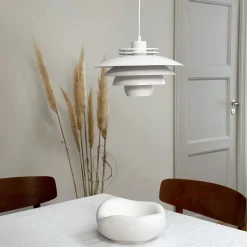 Dyberg Larsen Ejka Pendel Mini Mat Hvid