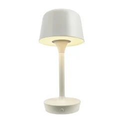 Dyberg Larsen Flow Bordlampe Cremet Hvid