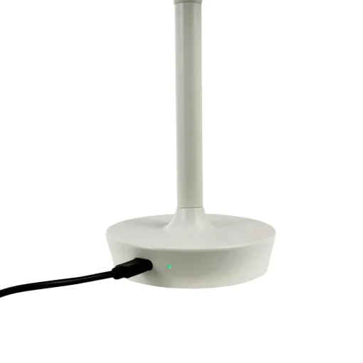 Dyberg Larsen Flow Bordlampe Cremet Hvid