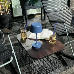 Dyberg Larsen Flow Bordlampe Cremet Hvid