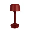 Dyberg Larsen Flow Bordlampe Mørkerød