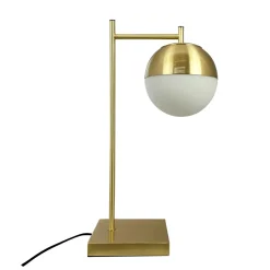Dyberg Larsen French Collection Caen Bordlampe Messing/Hvid