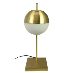Dyberg Larsen French Collection Caen Bordlampe Messing/Hvid