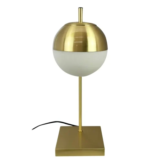 Dyberg Larsen French Collection Caen Bordlampe Messing/Hvid
