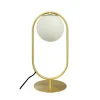 Dyberg Larsen French Collection Reims Bordlampe Messing/Hvid