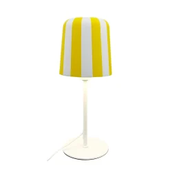 Dyberg Larsen Gry Bordlampe Gul/Hvid